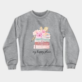 Bookstack Happy Place Crewneck Sweatshirt